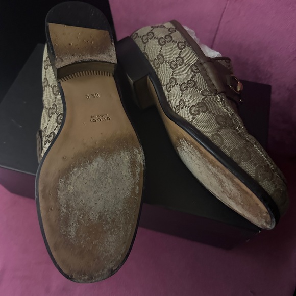 Gucci monogram loafers - Picture 2 of 4